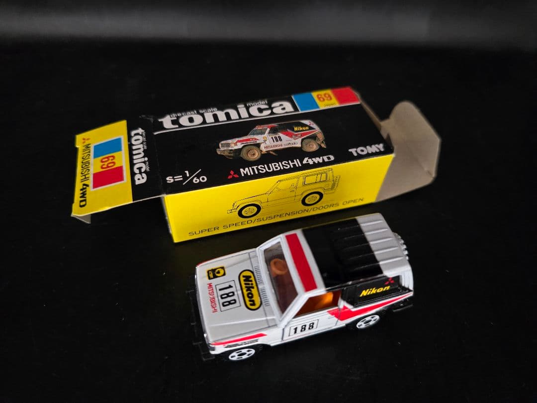 トミカ 69-4-19 三菱自動車特注 三菱パジェロ4WD:#188 Nikon