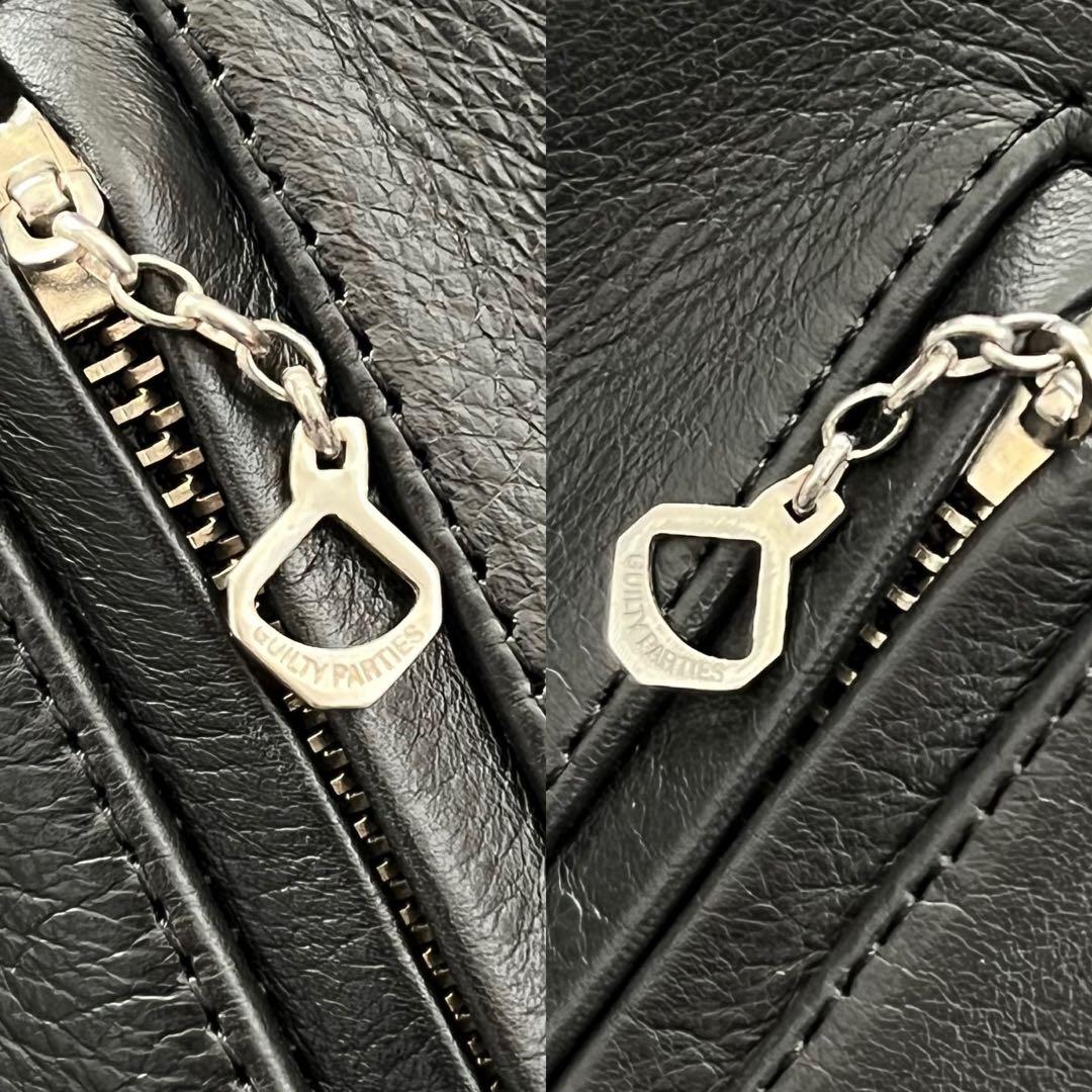 【美品】WACKO MARIA ワコマリア　シングルライダースジャケット 本革