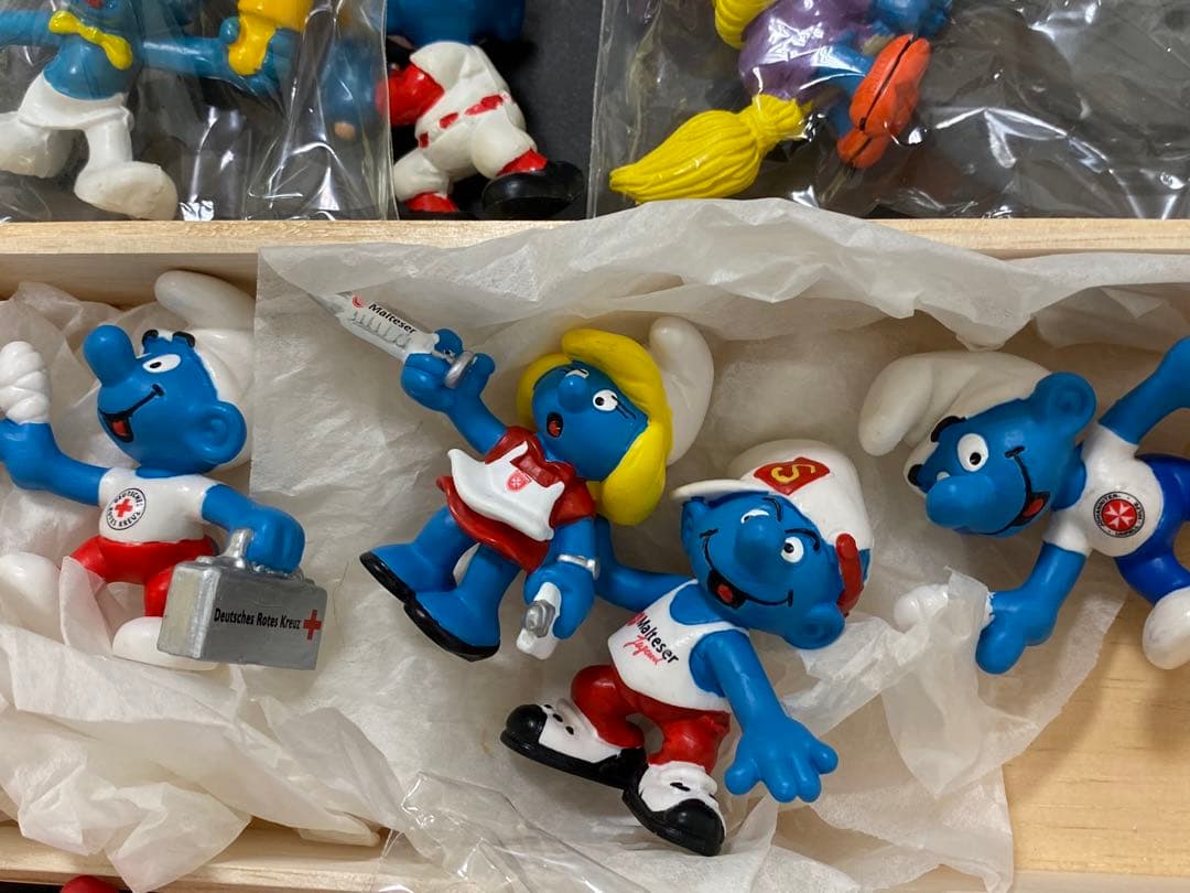 ヴィンテージ！1960's〜1990青い妖精　THEスマーフィーフィギュアまとめ