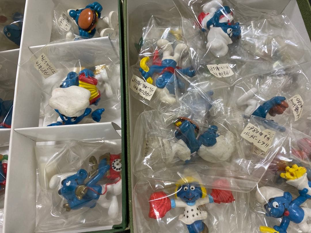ヴィンテージ！1960's〜1990青い妖精　THEスマーフィーフィギュアまとめ