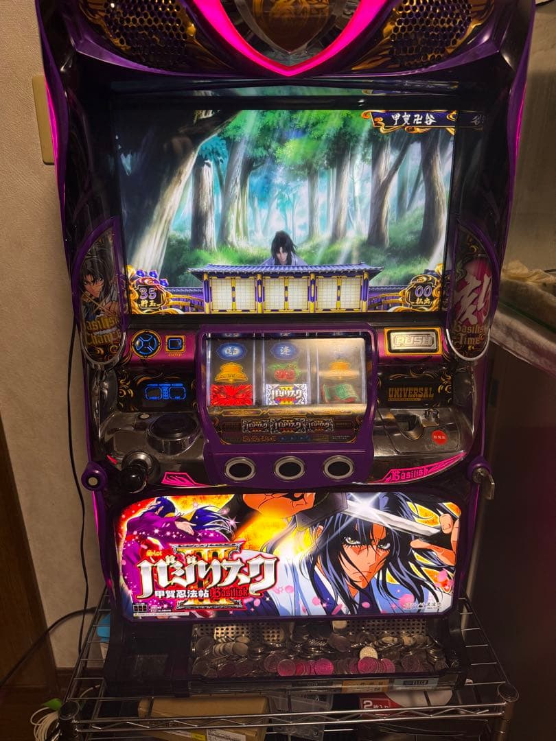 パチスロ バジリスク3 必要機　付き