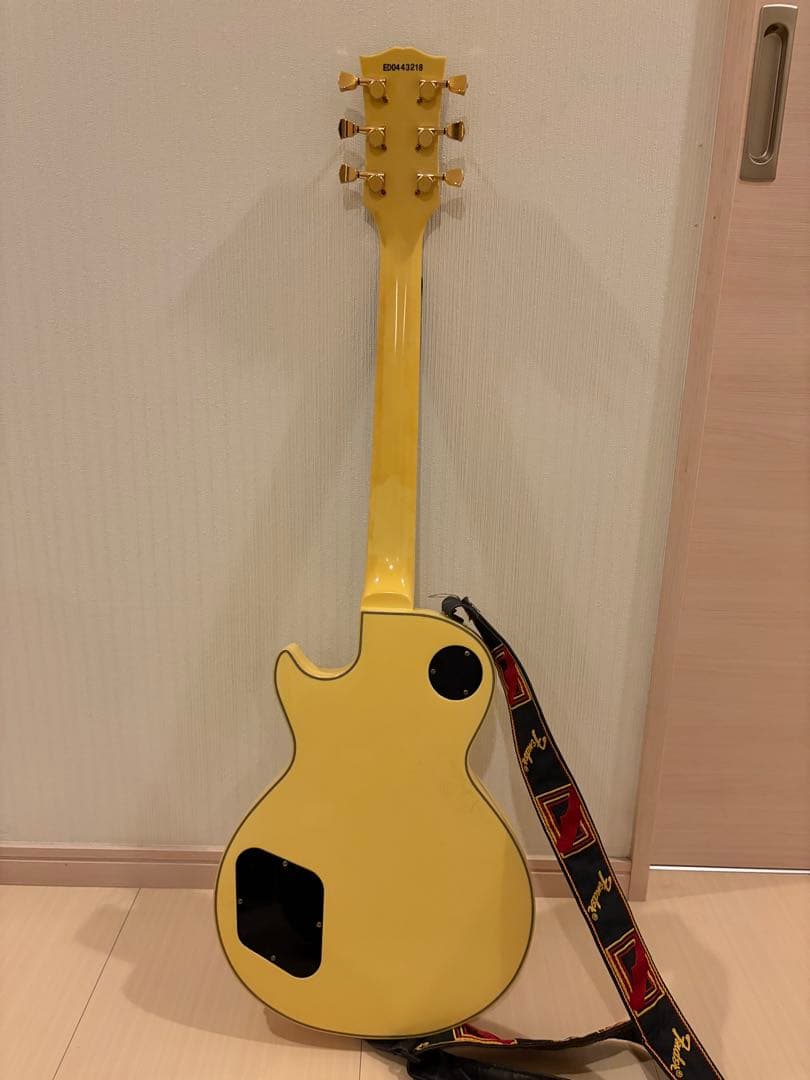 レスポールスタイル エレキギター クリーム色