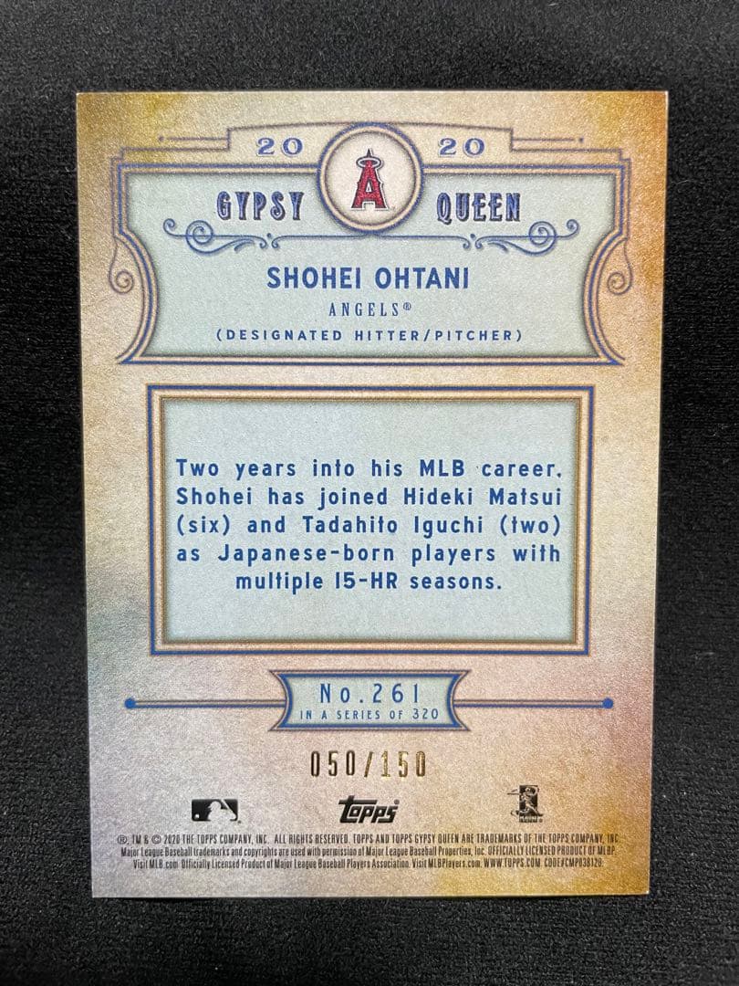 送料無料　topps GYPSY QUEEN トップス　大谷翔平