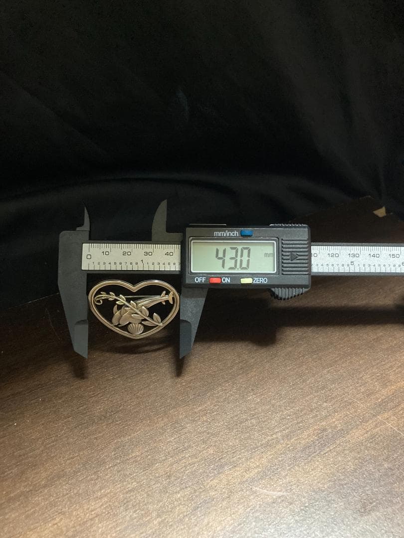 ジョージジェンセン イルカ ハート シェル リーフ ブローチ 312 925