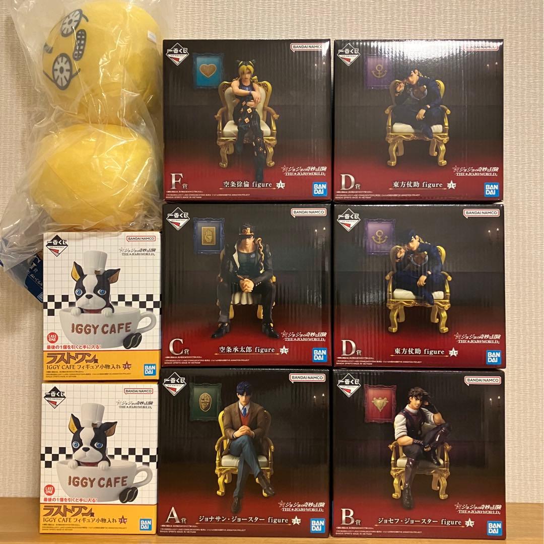 一番くじジョジョの奇妙な冒険 -THE★JOJO WORLD- フィギュアセット