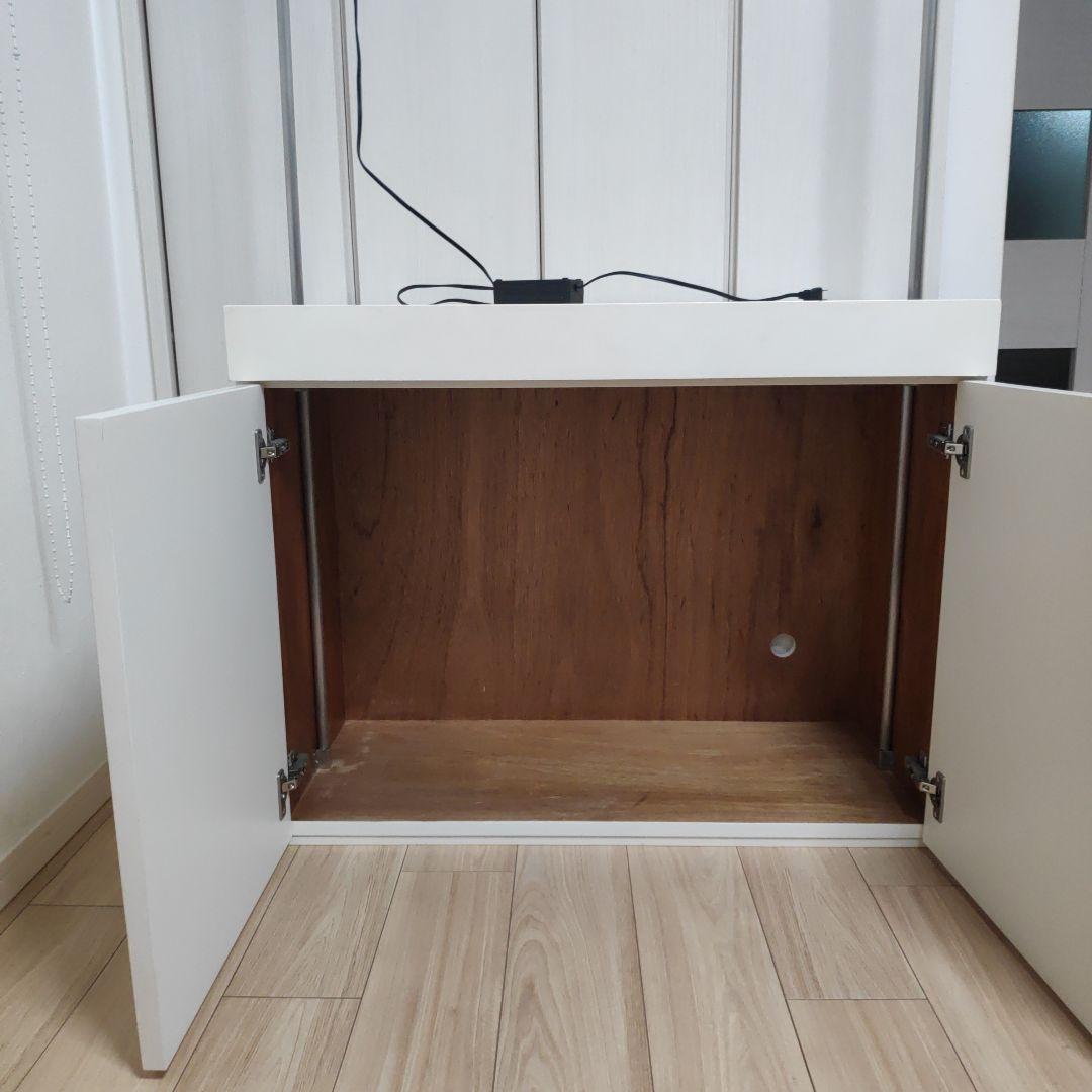 ADA ウッドキャビネット ホワイト 専用スタンド付属 60cm用