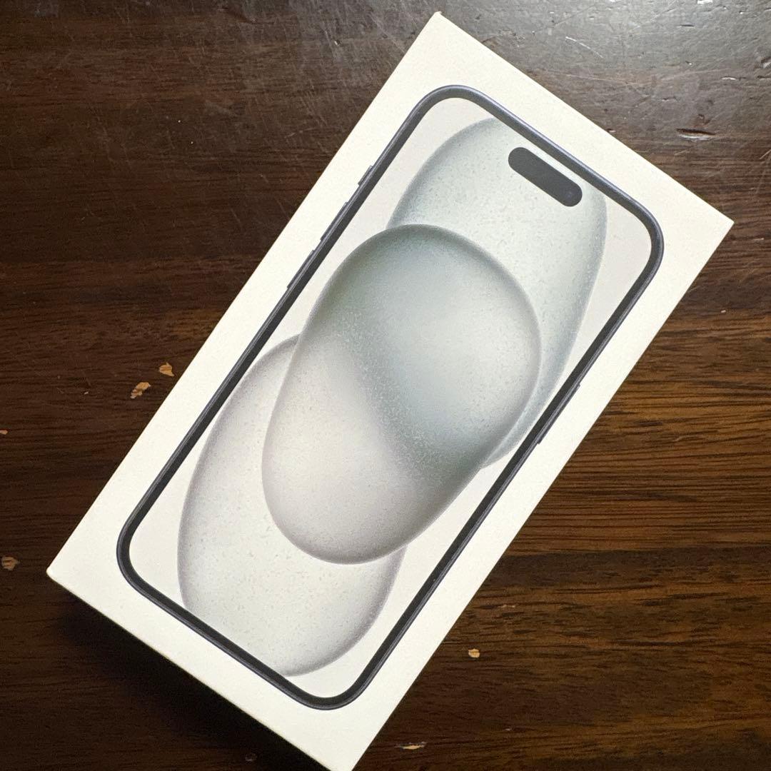 スマートフォン本体 iPhone 15 BLACK 128GB