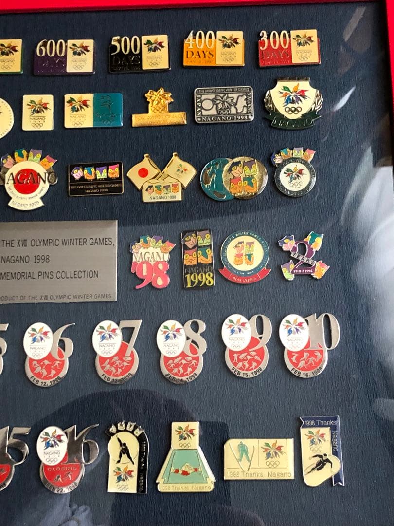 長野五輪　メモリアルピンズコレクション　カウントダウンピンバッジセット　欠品あり