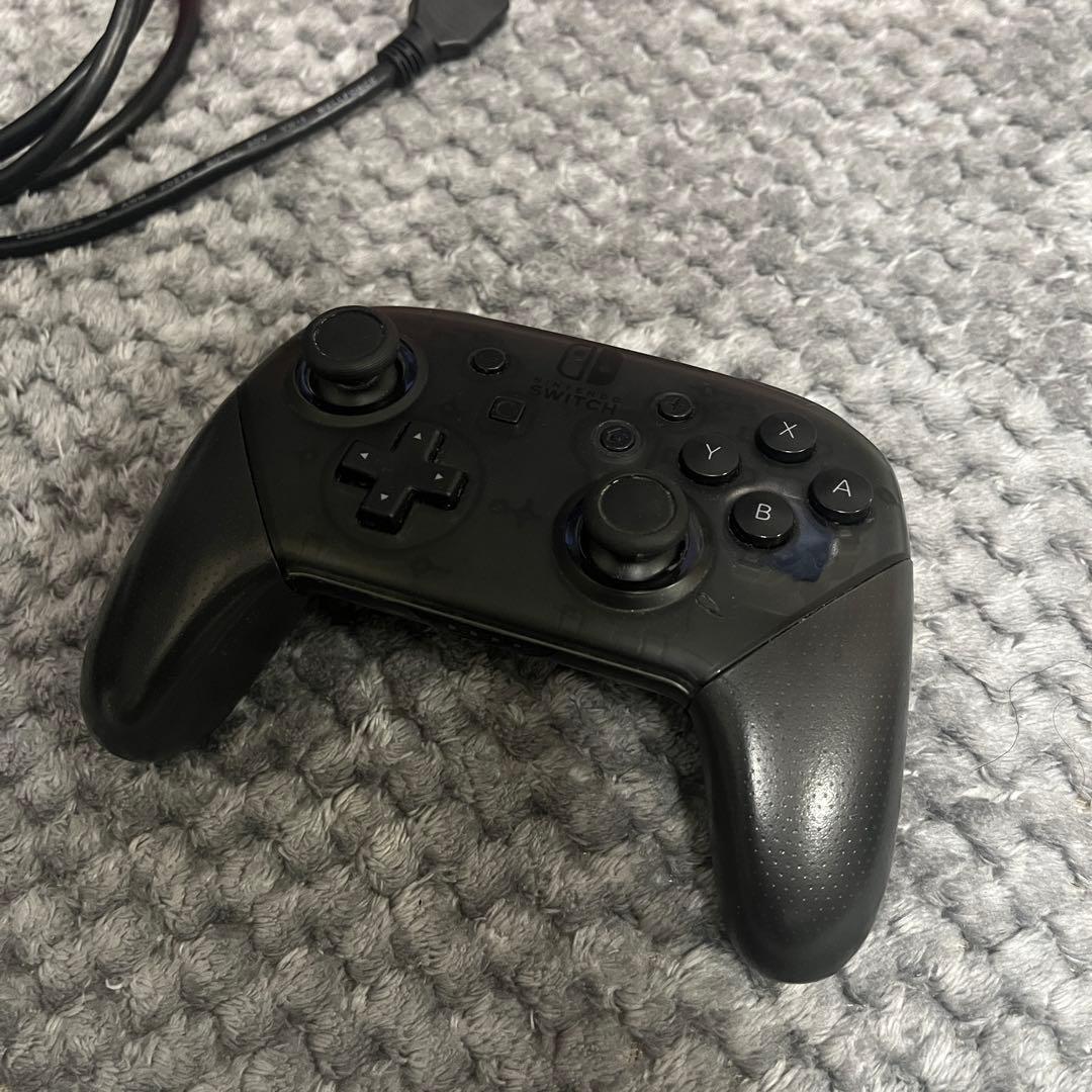 【即日発送】Nintendo Switch本体 純正プロコン付き ジョイコンなし