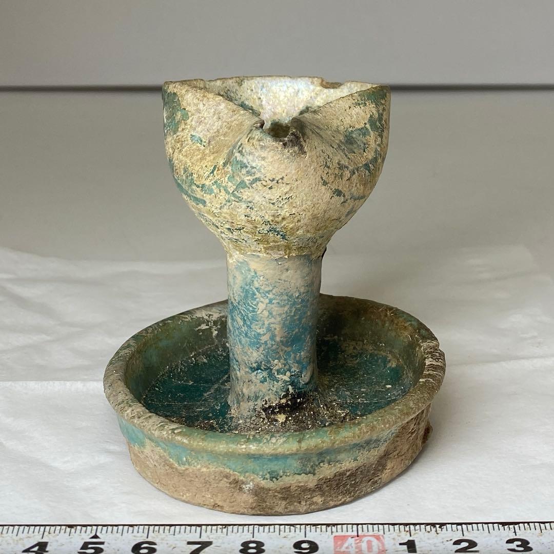 古代 ギリシャ 水注 H8.2cm 東キ7-1206☆2F