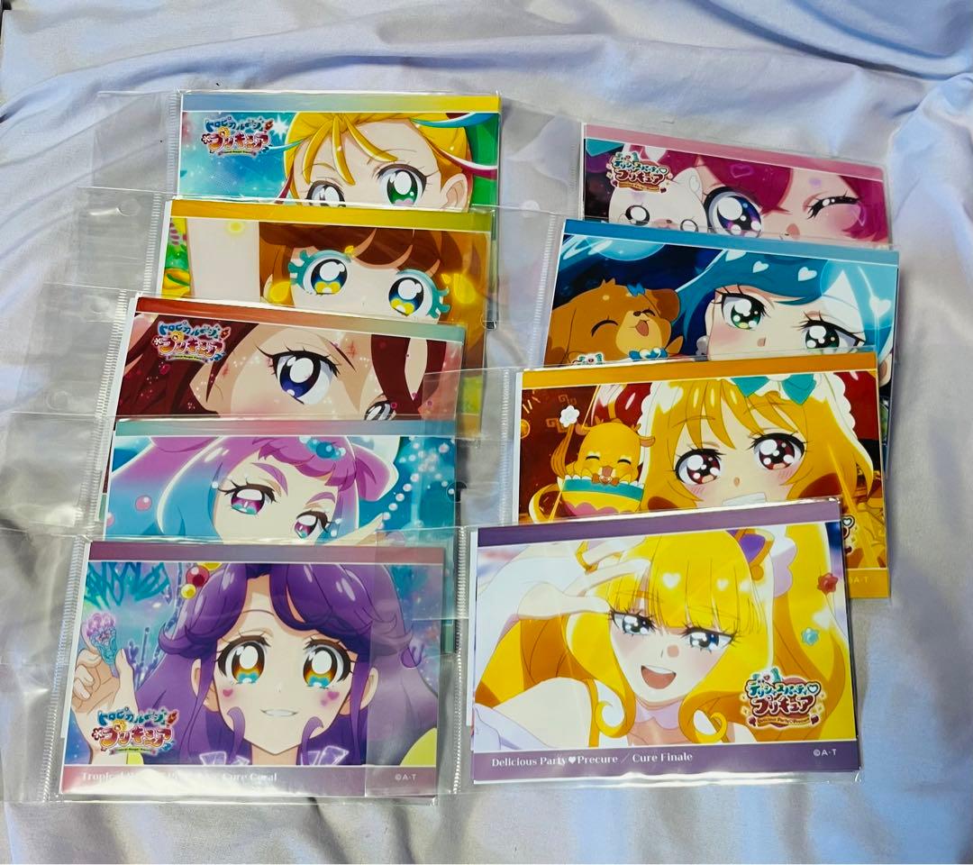 プリキュア プリティストア 場面写変身ブロマイド オールスターズ コンプ 81種