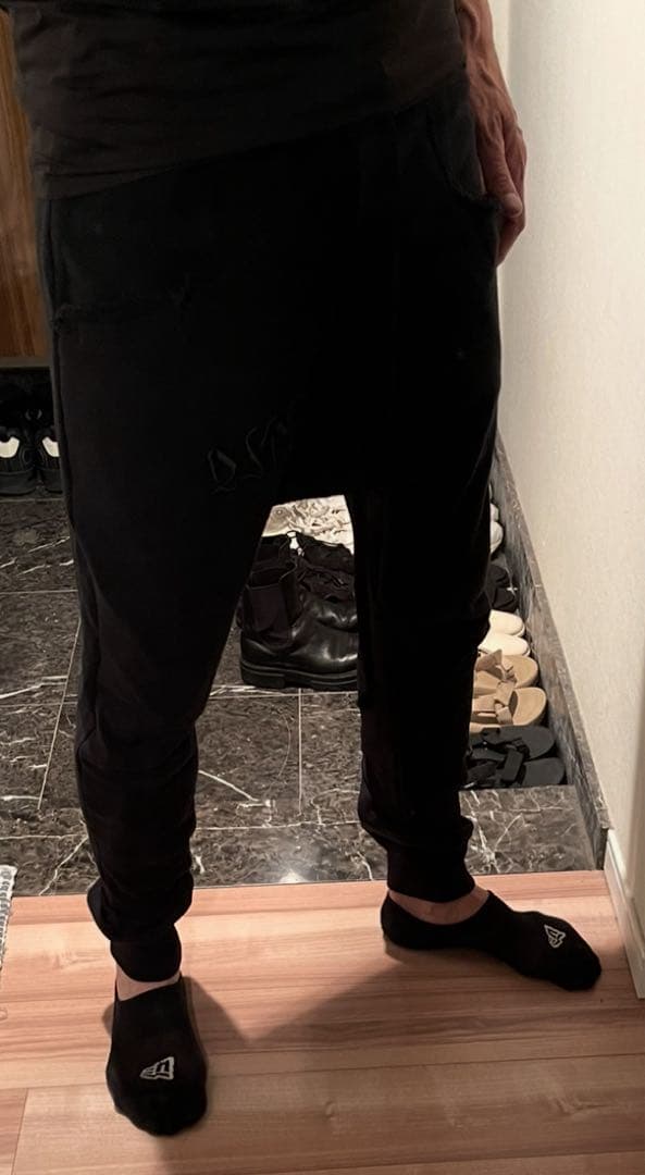 2 cvtvlist サルエルスウェットパンツ