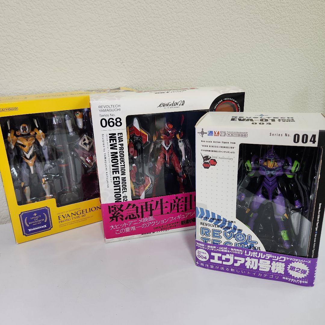 リボルテック レガシーオブリボルテック エヴァ零号機 初号機 2号機 限定商品