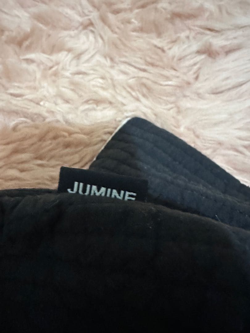 韓国JUMINE ビションフリーゼヌビ素材ポーチ　新品