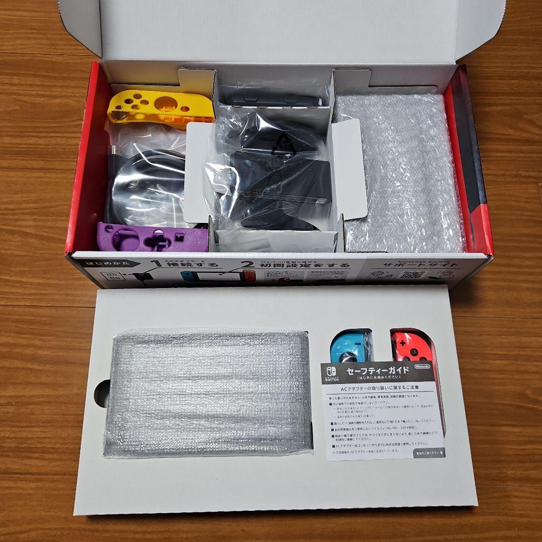 Nintendo Switch 本体 ジョイコン、MicroSD付