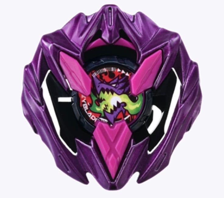 【値下げ】ベイブレードX　カラーチョイスブースター ドランバスター　バイオレット