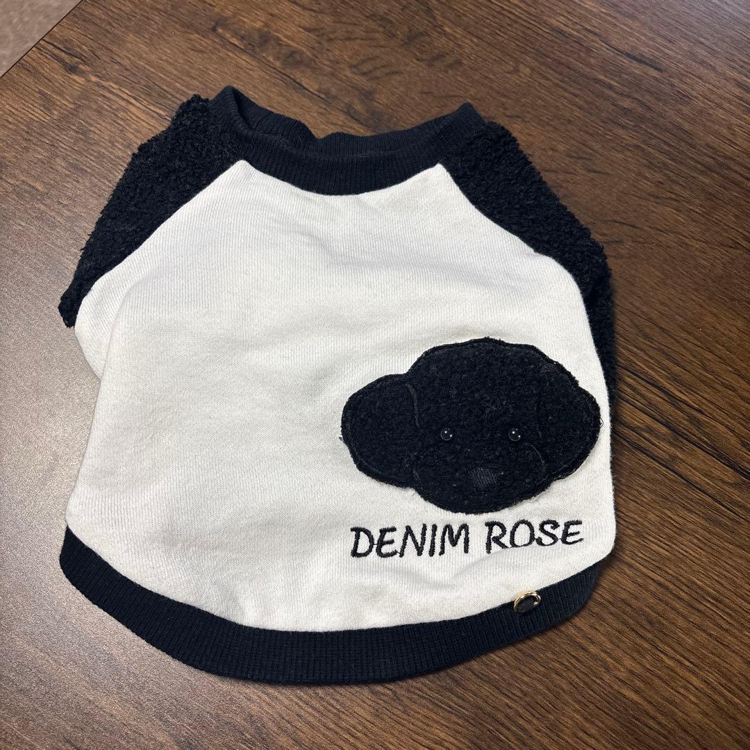 DENIM ROSE 犬用ウェア Lサイズ