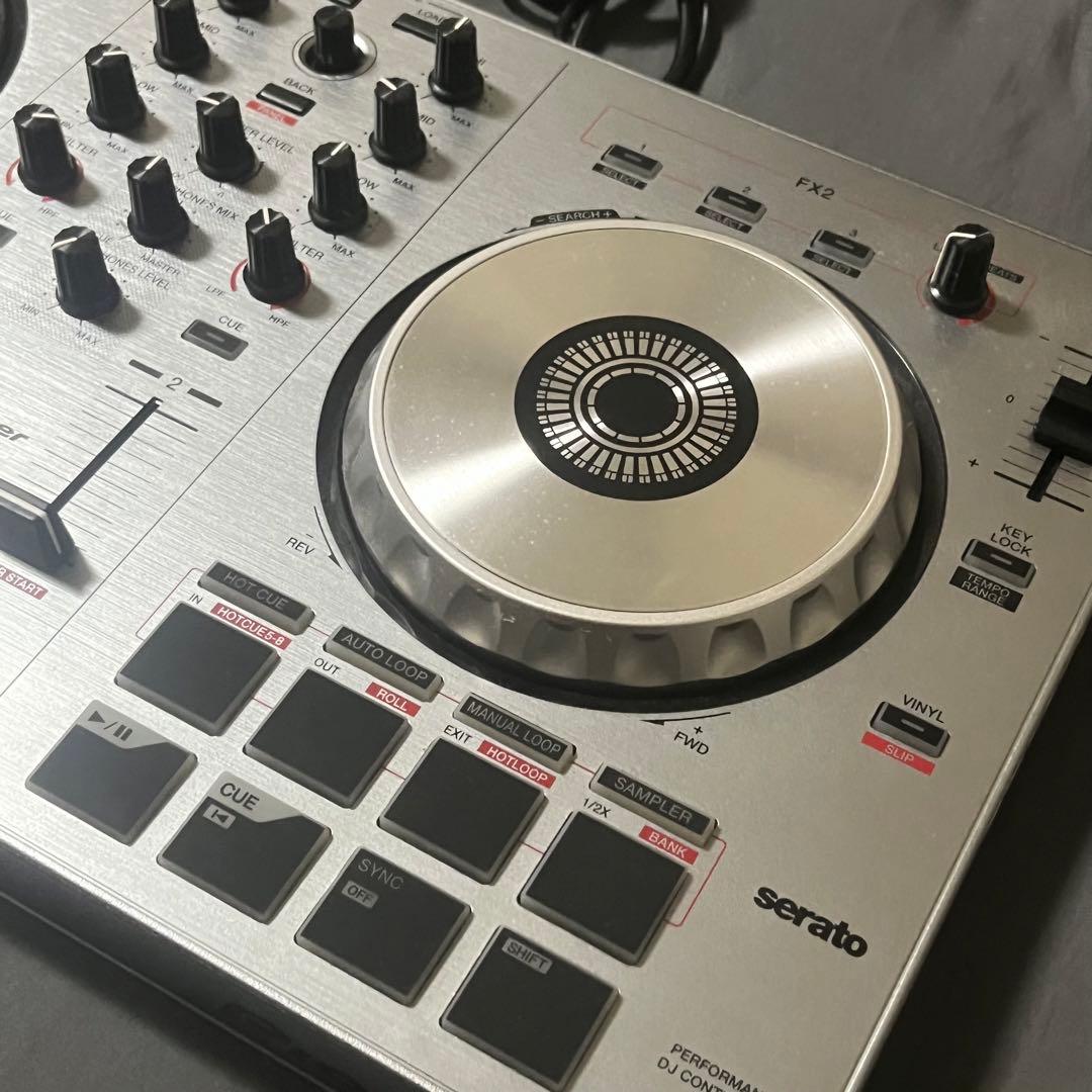 希少カラー Pioneer DJコントローラー DDJ-SB シルバー