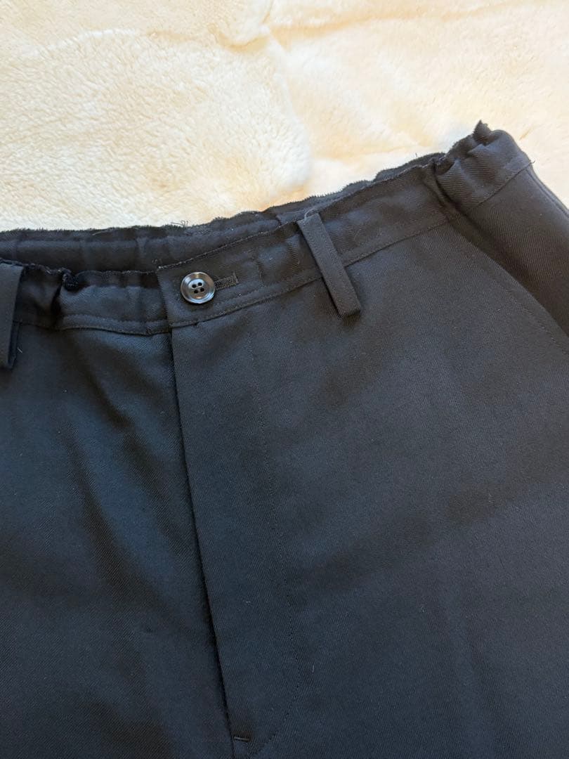 Y’s サルエルパンツ ウール100% 黒