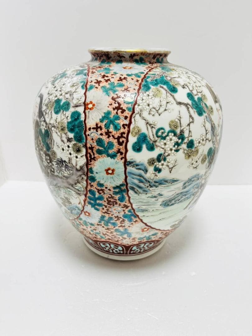 【古物】　中国　楚平作　花瓶　骨董品