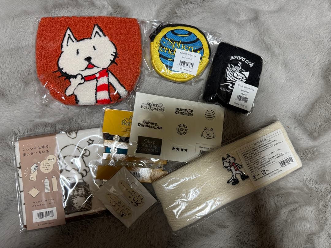 【新品】BUMP OF CHICKEN バンプ グッズまとめ売り　ニコル多数