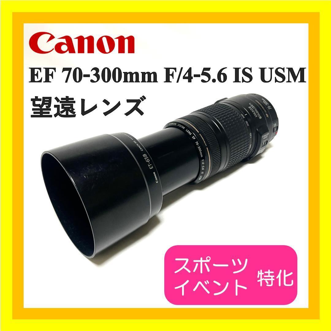 動作良好❣️ Canon 70-300mm 望遠レンズ 運動会やイベントに最適✨