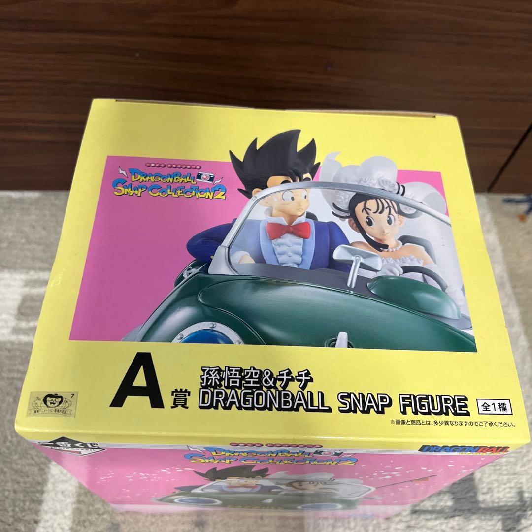 一番くじＡ賞 孫悟空&チチ ドラゴンボール スナップコレクション　フィギュア