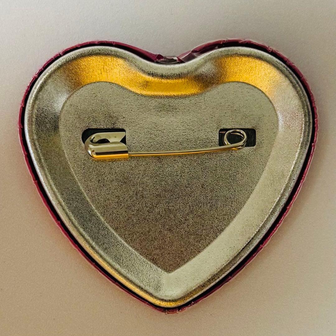 ダンガンロンパ ナンジャタウン テレ顔 照れ顔 ハート缶バッジ 最原終一