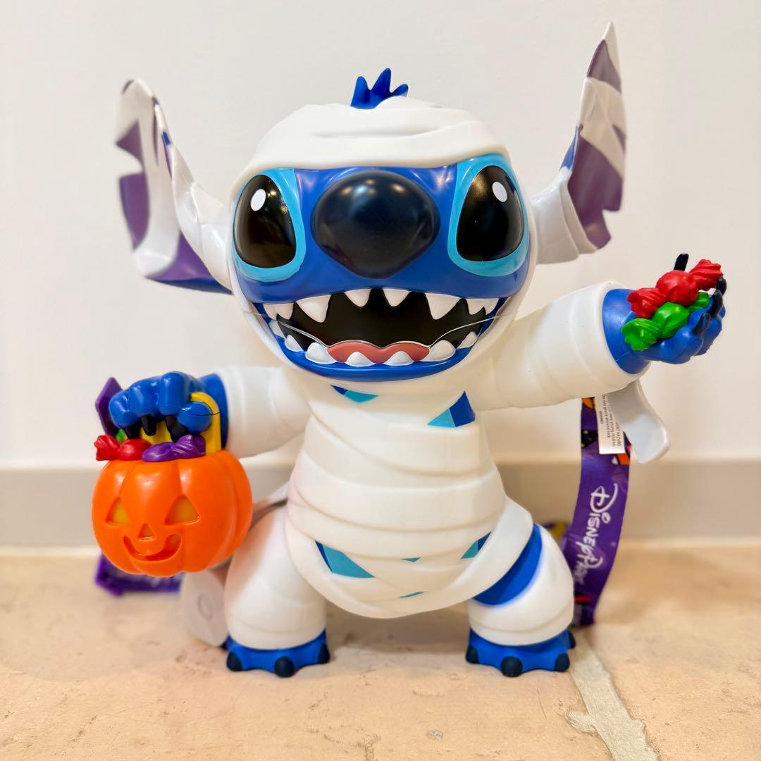 【US限定】ハロウィン スティッチ ポップコーンバケット おまけ付き