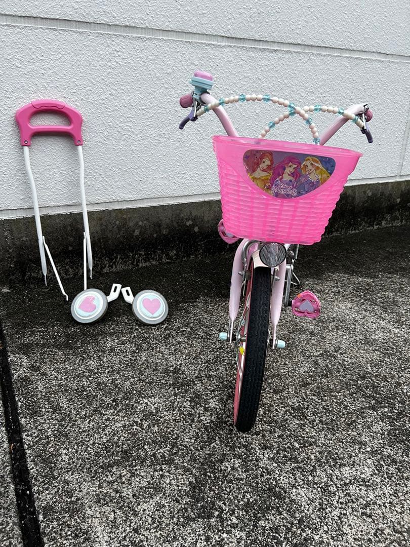 幼児用自転車 16インチ ゆめカワ　ディズニープリンセス　香川