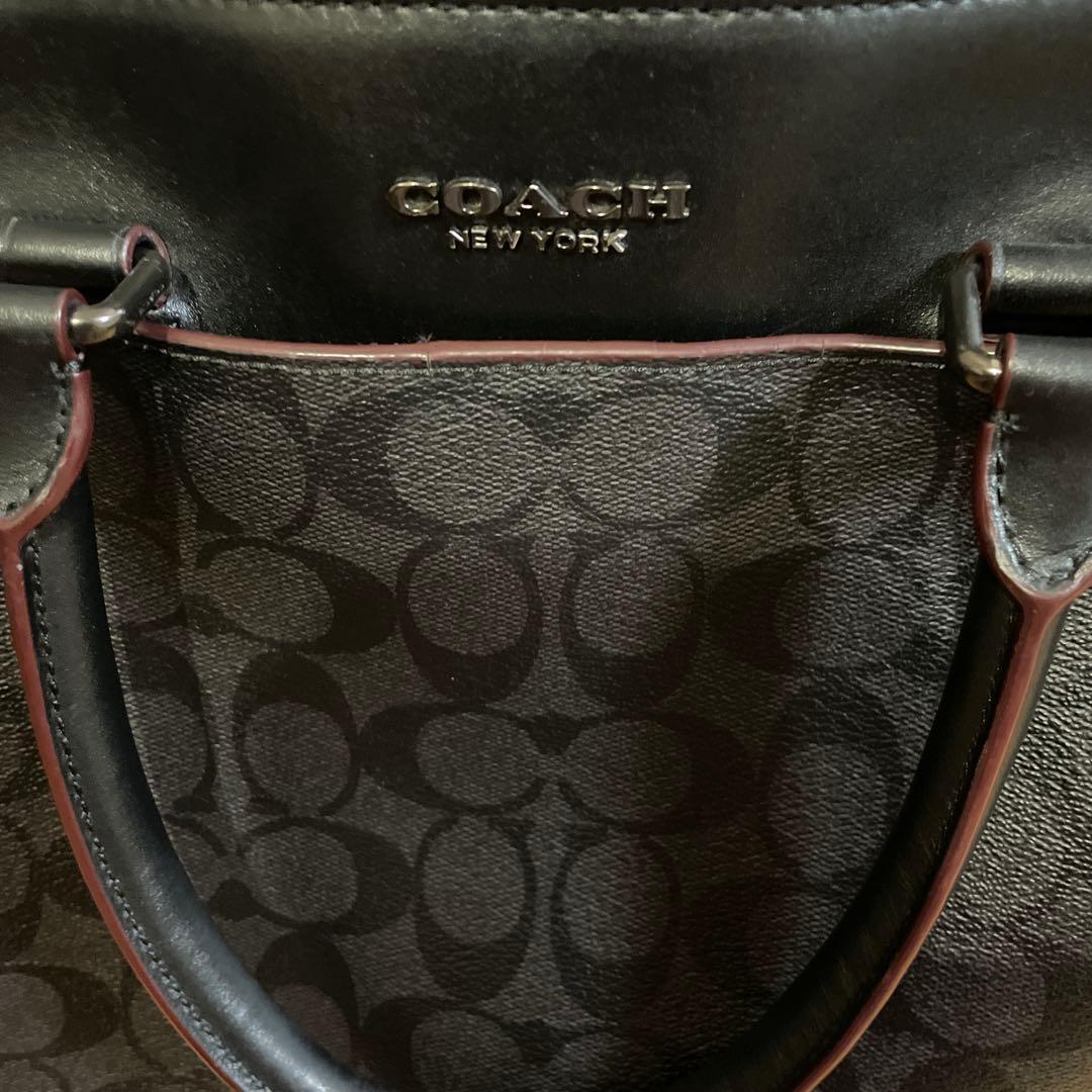 最終お値下げ‼️Coach ビジネスバッグ ブラック