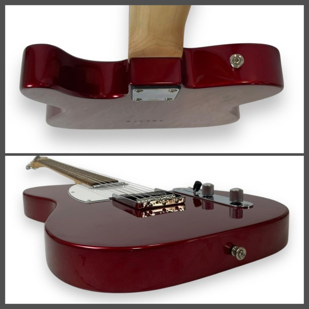 極美品 バッカス ギター BTE-1/R CAR キャンディアップツレッド