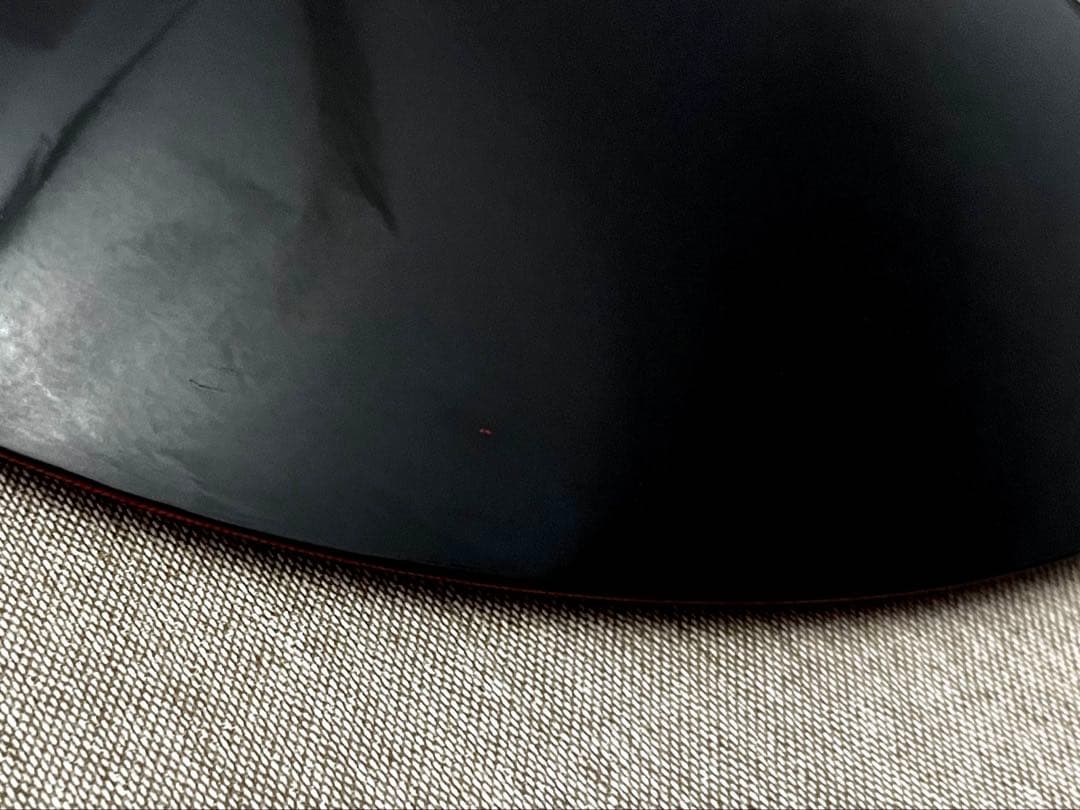 沖縄漆器　べんぼう 紅房 漆大皿