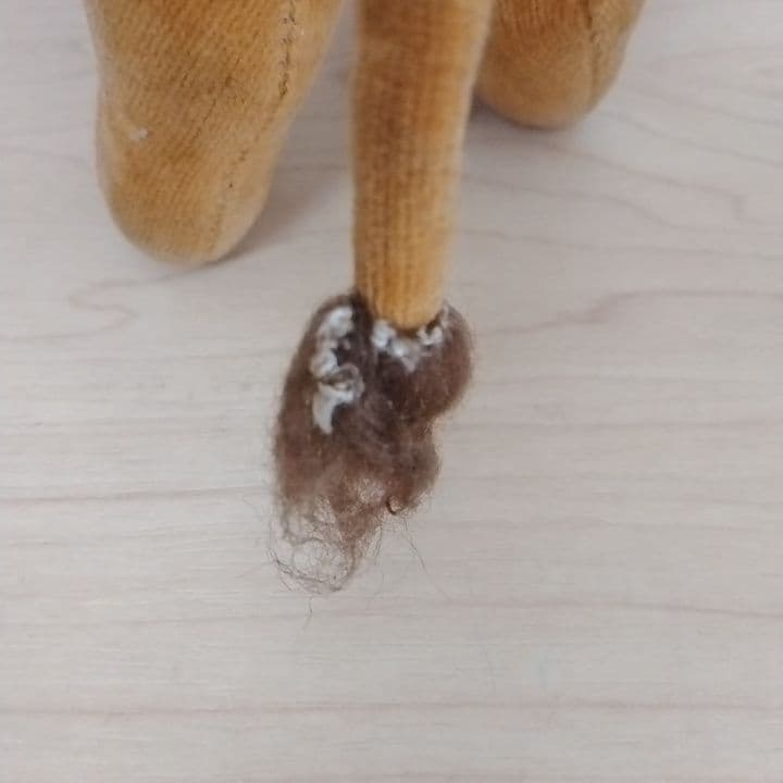 東京動物園協会　おがくず　ライオンぬいぐるみ置物