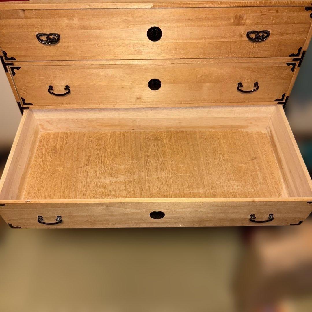 ⭐︎送料込み⭐︎木製和風箪笥 6引き出し アンティーク　　家具　ヴィンテージ