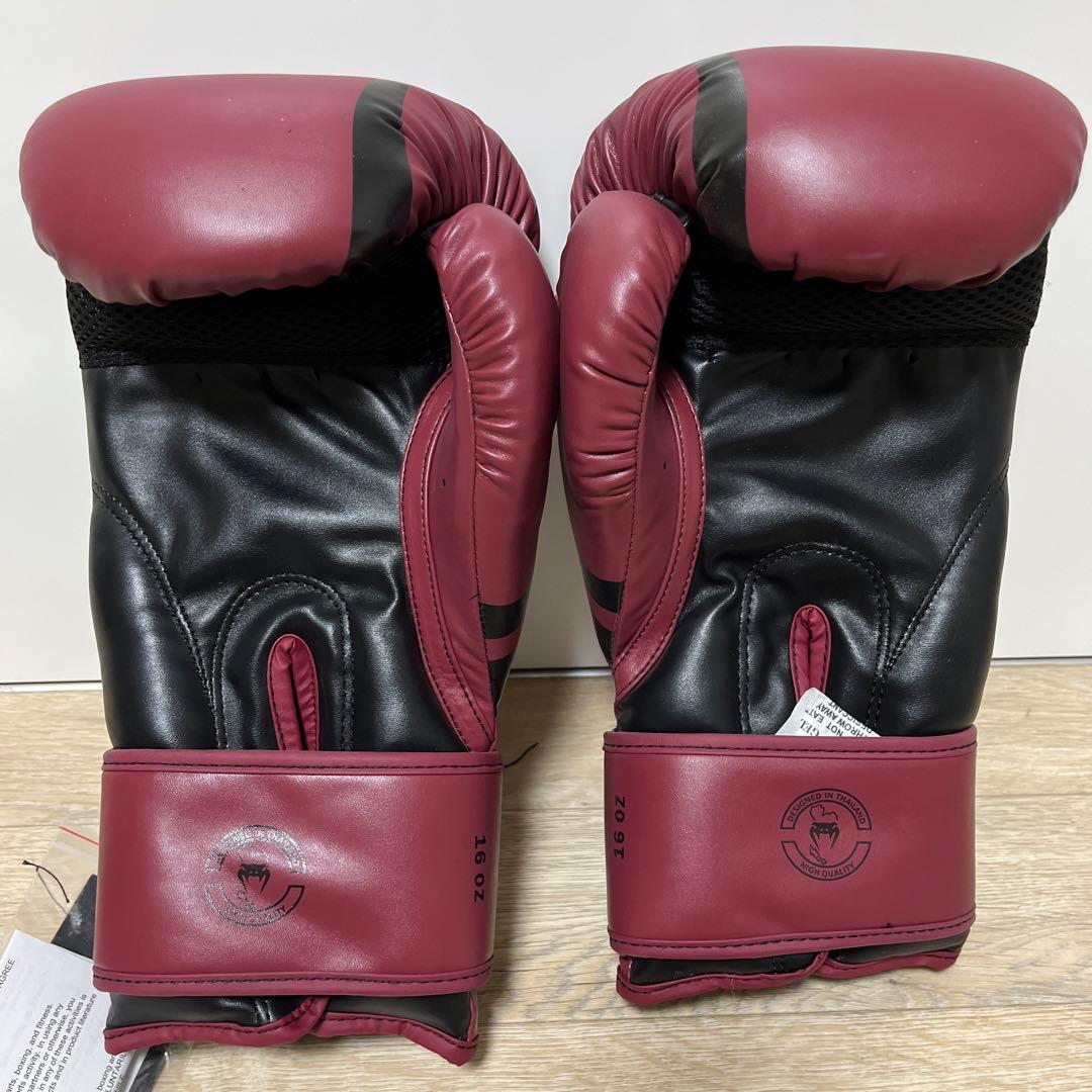 VENUM [ヴェヌム] ボクシンググローブ 16oz レッド ブラック