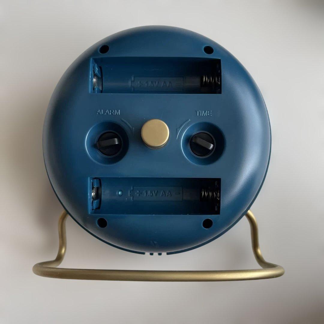 アルネヤコブセン　置き時計　ネイビー