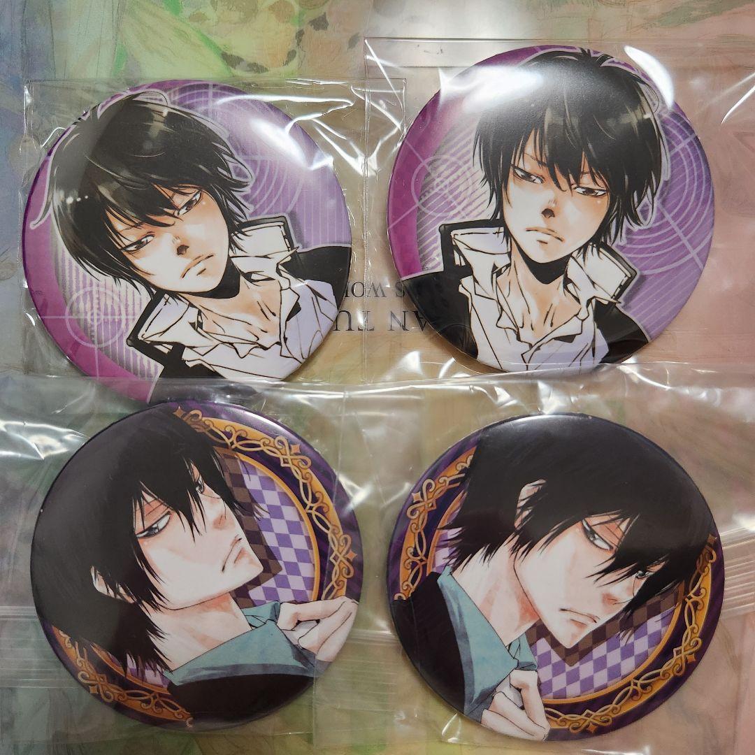 REBORN 原作缶バッジ 雲雀