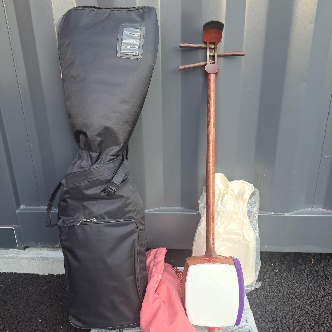 三味線本体とケースセット