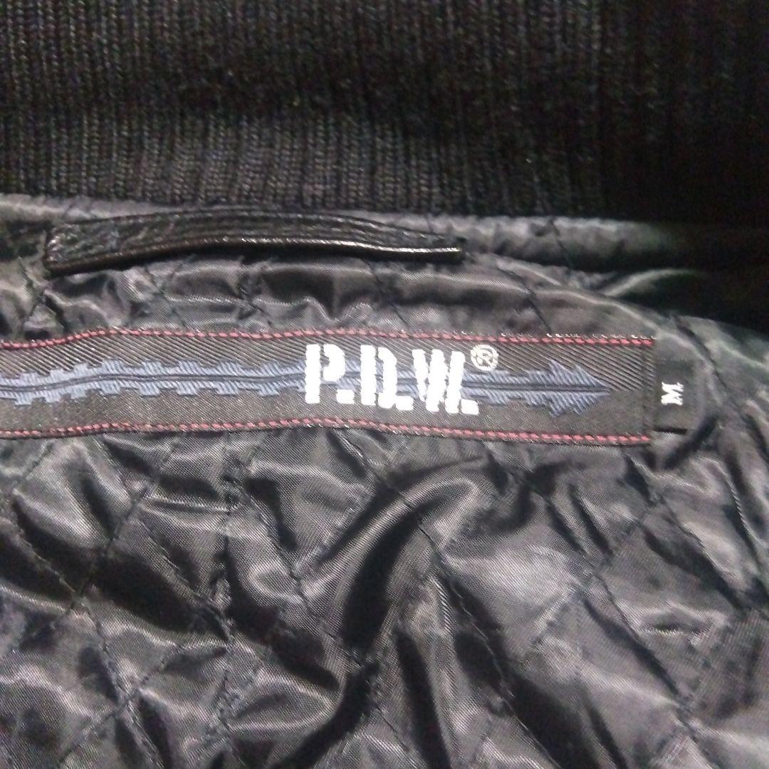 AVIREX アヴィレックス P.D.W. 牛革レザー スワットレザージャケット