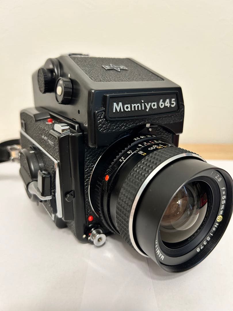 希少 MAMIYA 645 フィルムカメラ 説明書付き
