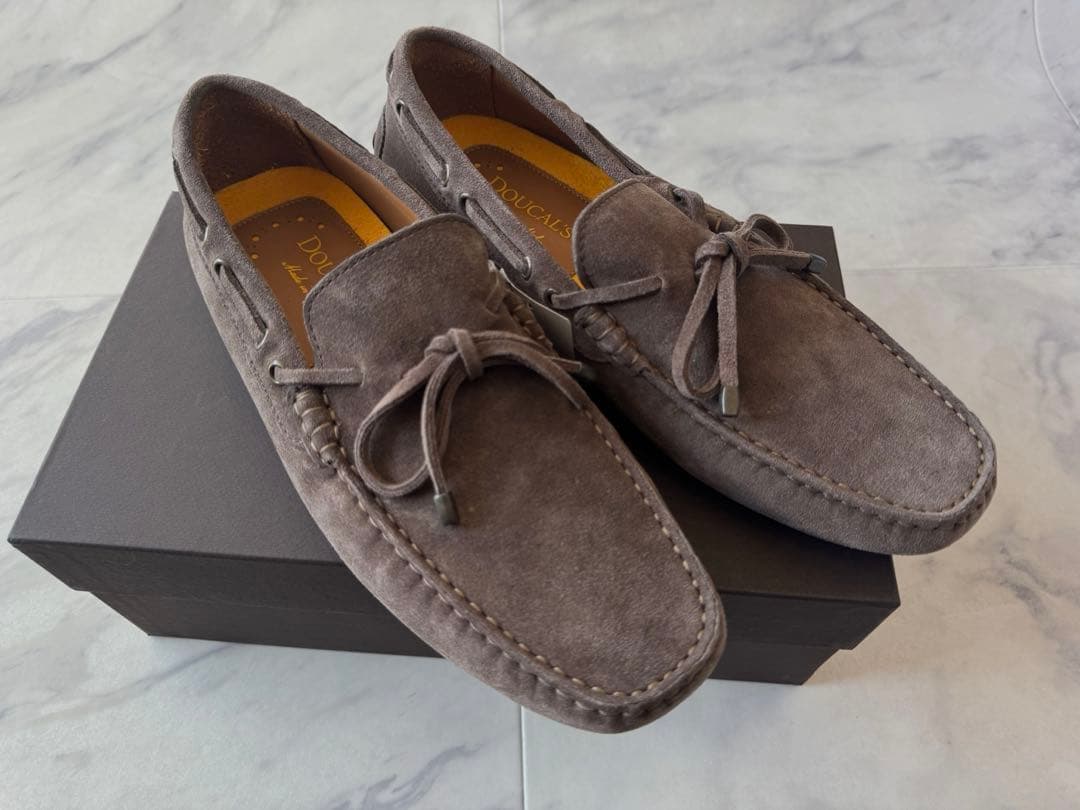 【新品未使用】DOUCAL'S【デュカルス】ドライビングシューズ