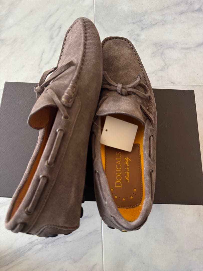 【新品未使用】DOUCAL'S【デュカルス】ドライビングシューズ