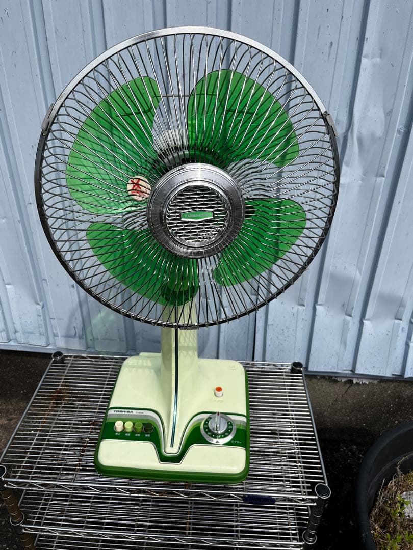 古着屋ゆう⭐️ 昭和レトロ　東芝TOSHIBA F-221G 扇風機　動作品