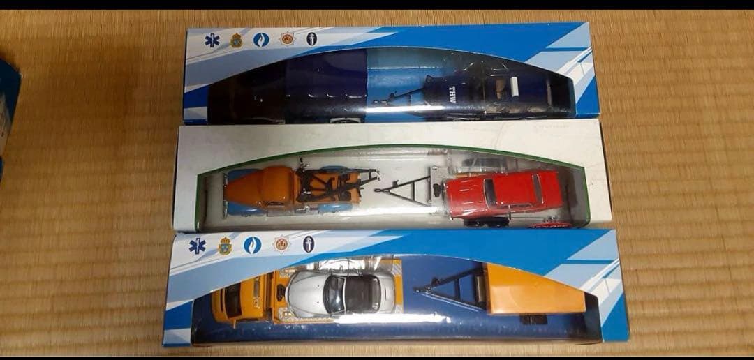 【6台セット】カララマ　ホンウェル　ジュニア　レスキュー　トレーラー　1/43