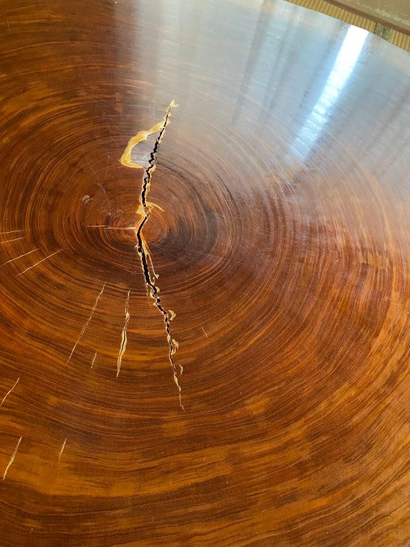 一枚板　アンティーク　机　ローテーブル