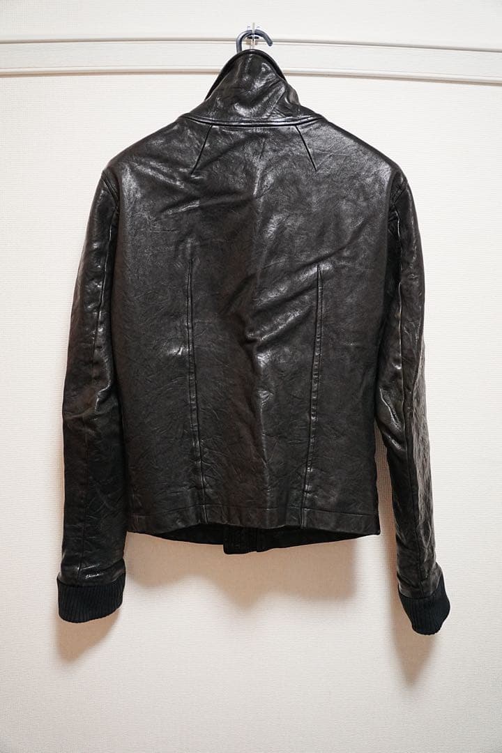 Rick Owens リックオウエンス　ラムレザージャケット　XS