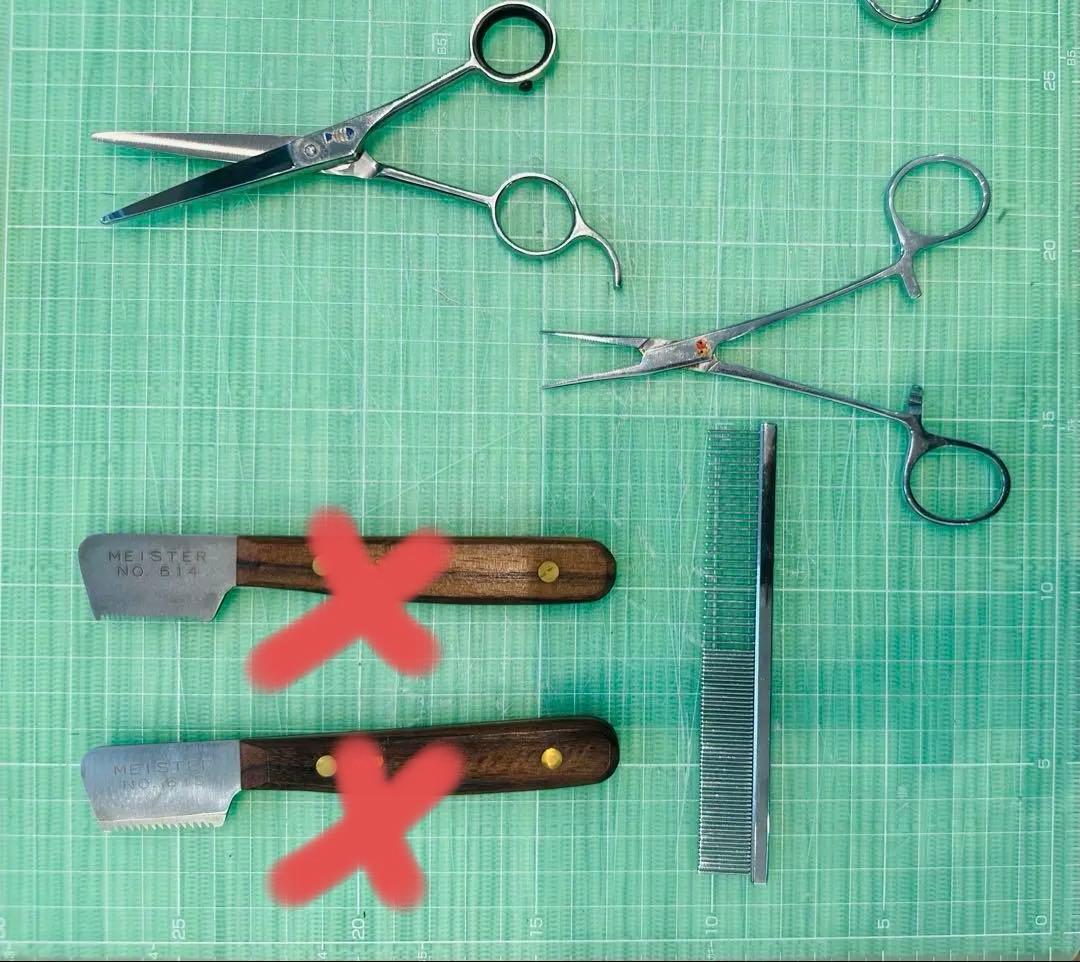 ペットトリミング用　シザーセット