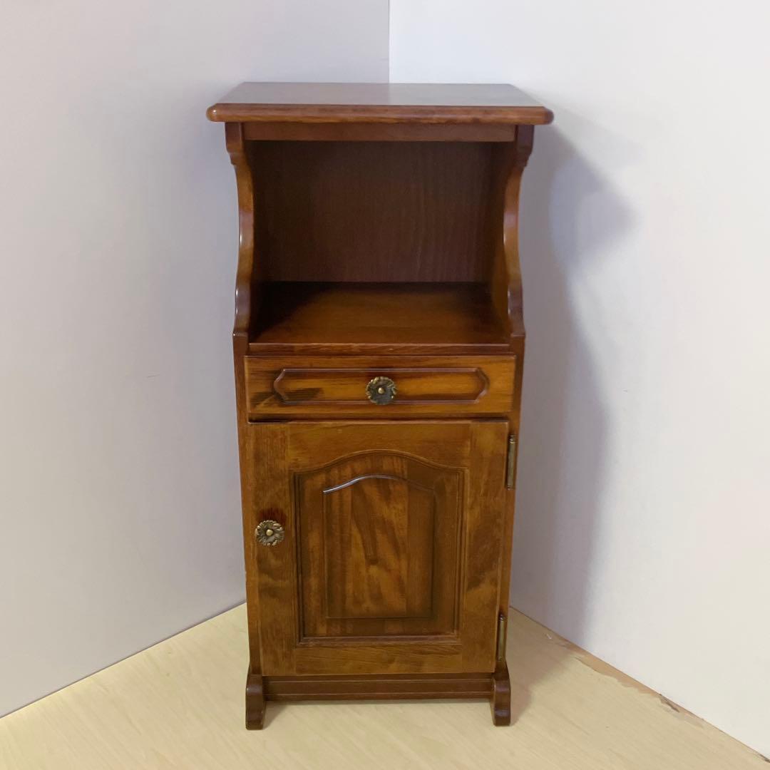 karimoku カリモク コロニアル 電話台、FAX台　サイドチェスト