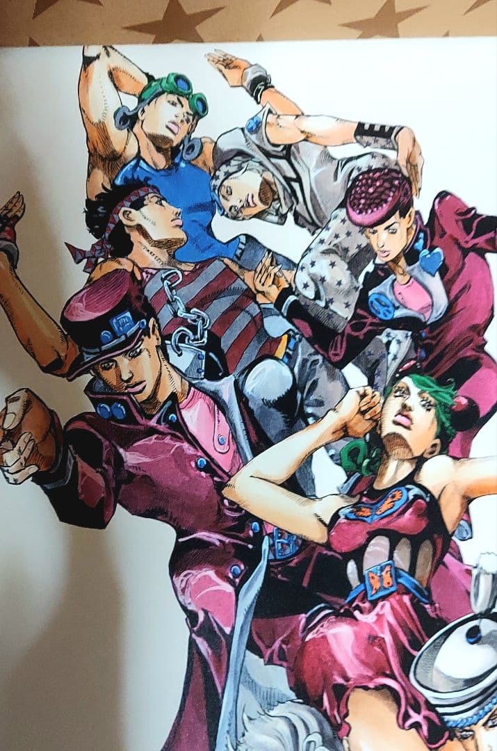 ジョジョの奇妙な冒険 ジョジョ展 ポスター オールスター B2 A B